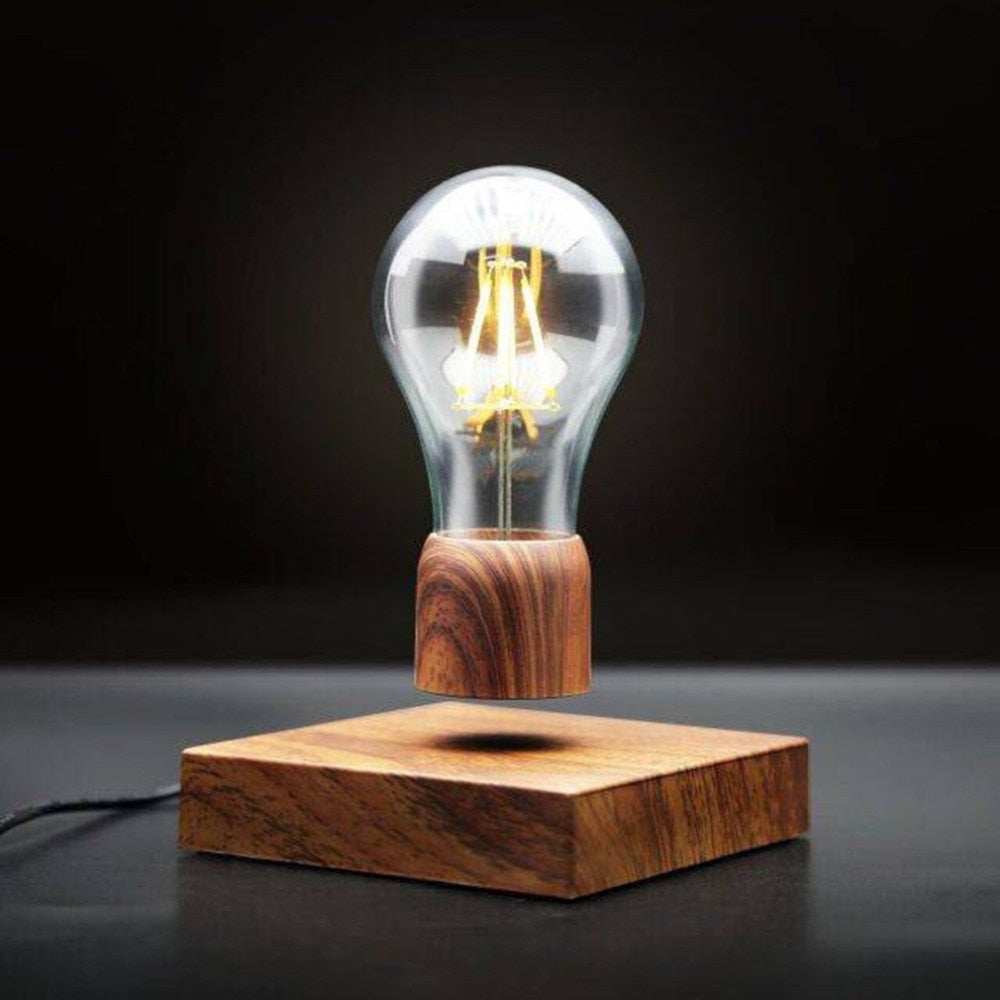 Wooden Levitating Bulb