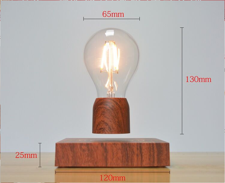 Wooden Levitating Bulb